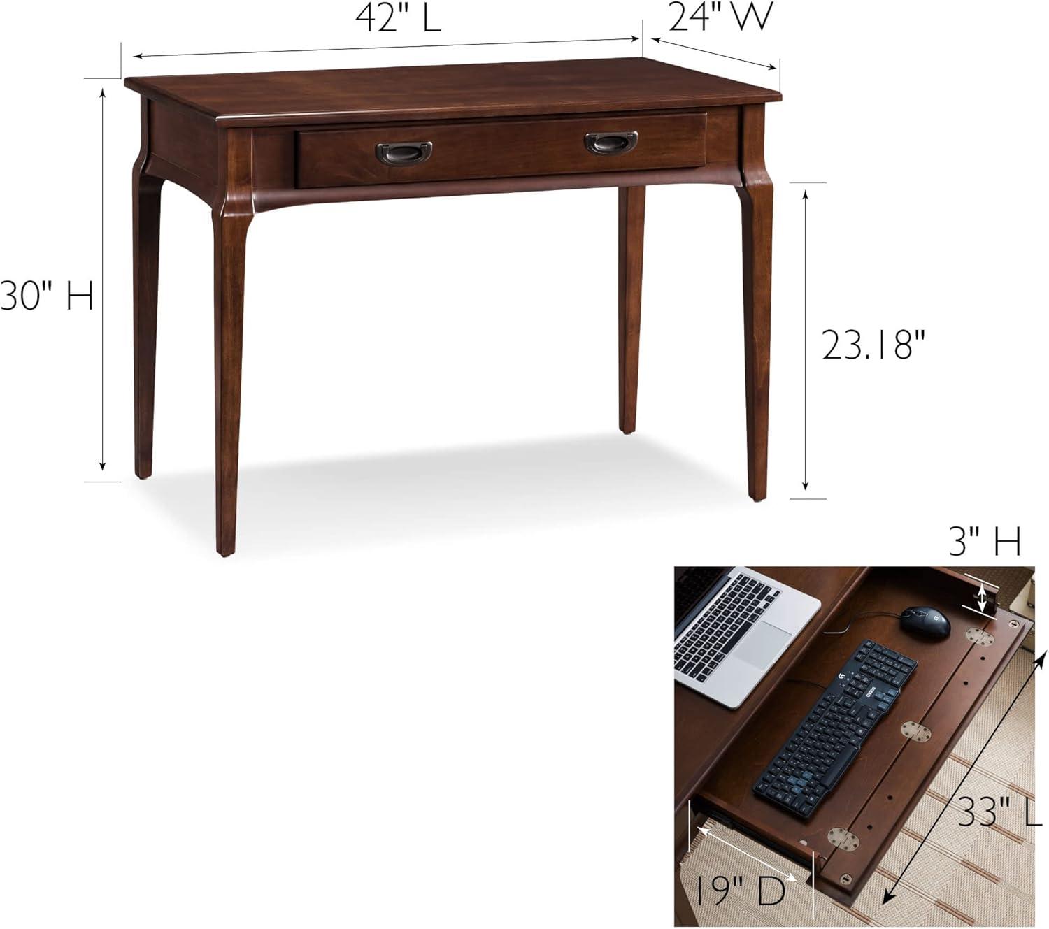 Stratus Laptop/Writing Desk in Heartwood Cherry