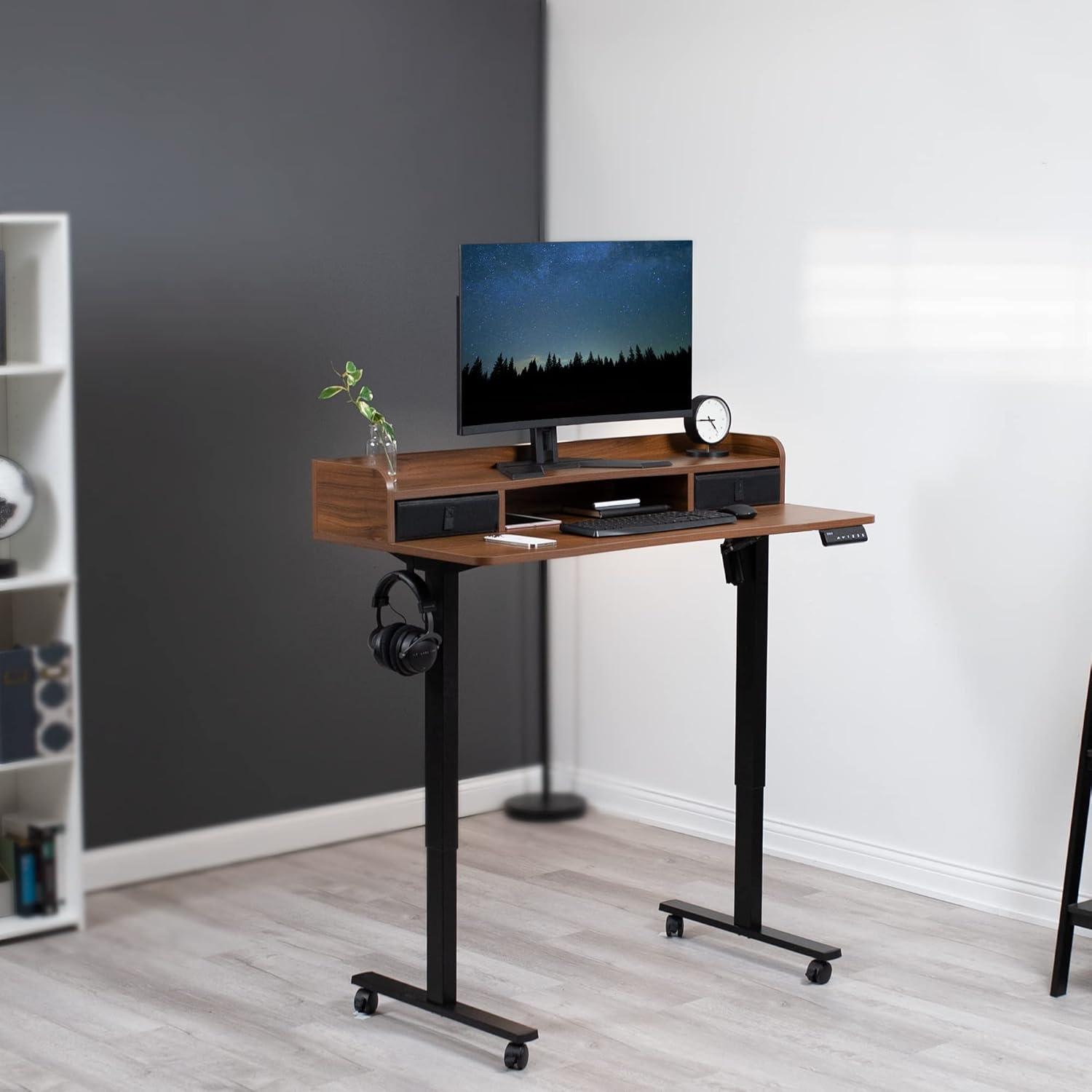 Adjustable Metal Base Standing Desk