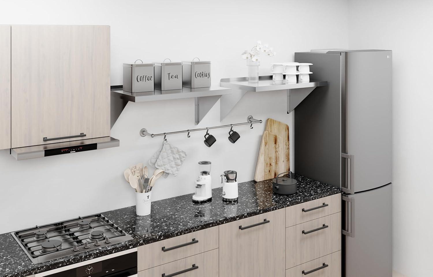 Amgood Utility Metal Wall Shelf. & Reviews | Wayfair