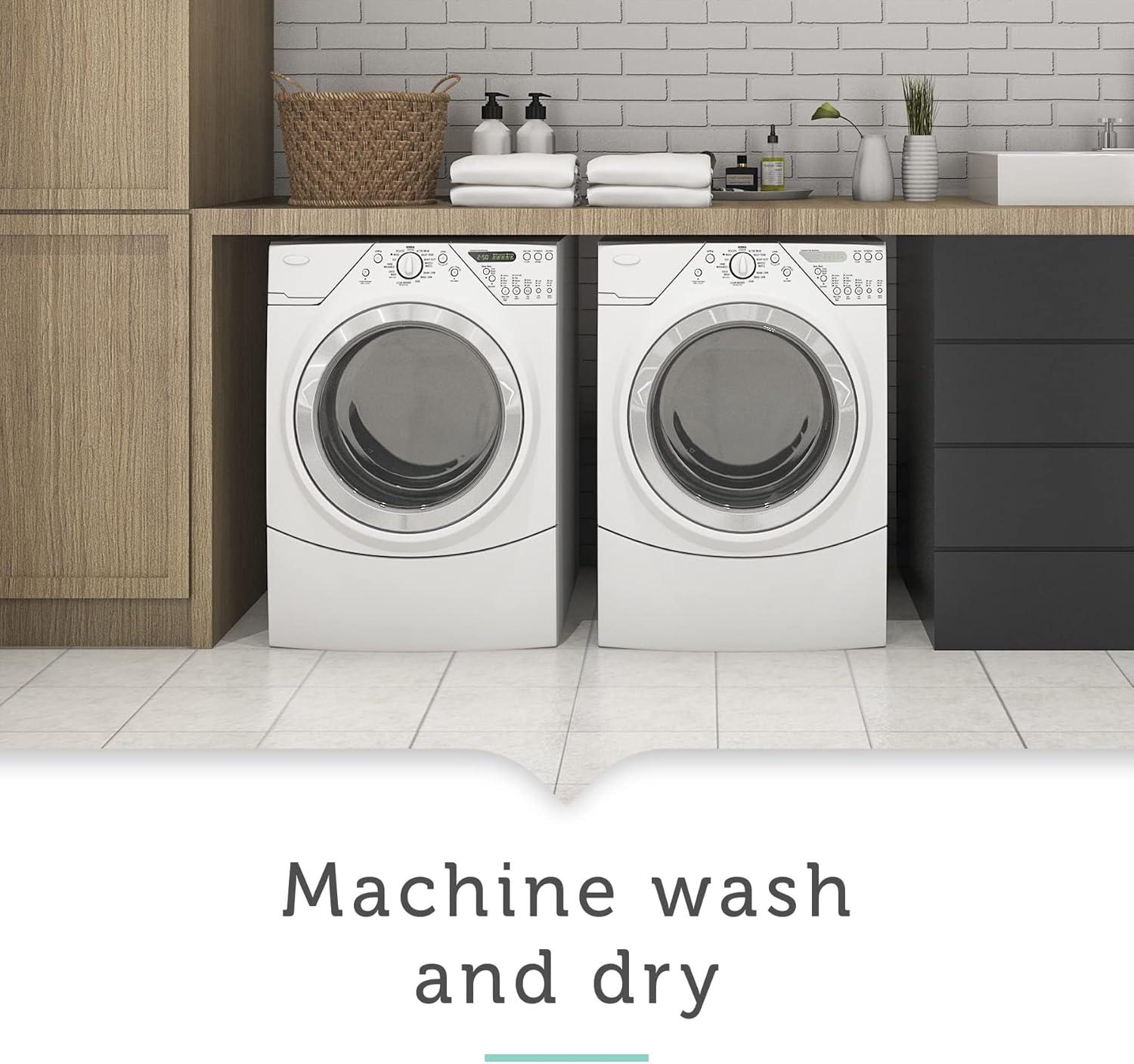 AllerEase 100% Cotton Allergy Protection Pillow Protectors - Hypoallergenic, Zippered, Allergist Recommended, Prevent Collection of Dust Mites and Other Allergens, Standard Sized, 20? x 26? (Set of 4)