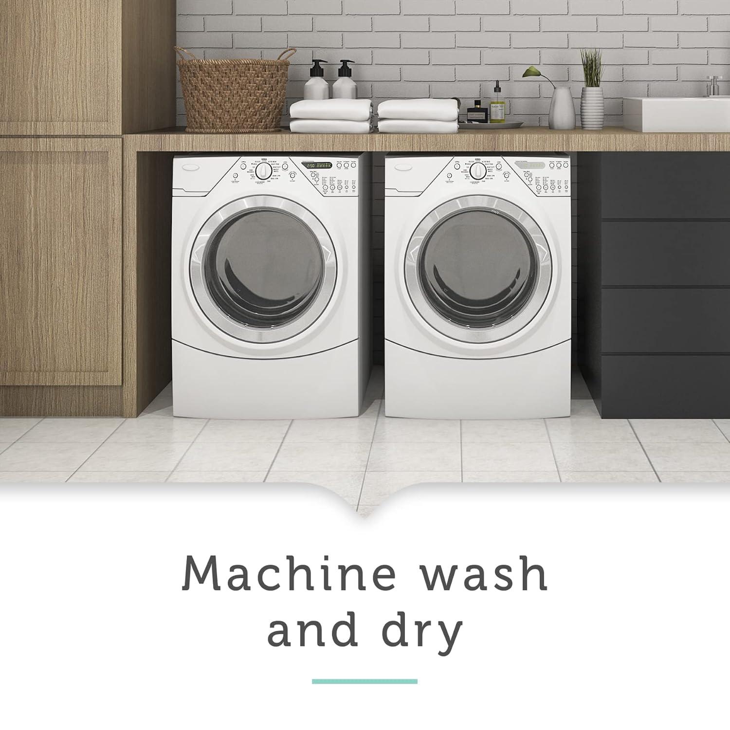 AllerEase 100% Cotton Allergy Protection Pillow Protectors - Hypoallergenic, Zippered, Allergist Recommended, Prevent Collection of Dust Mites and Other Allergens, Standard Sized, 20? x 26? (Set of 4)