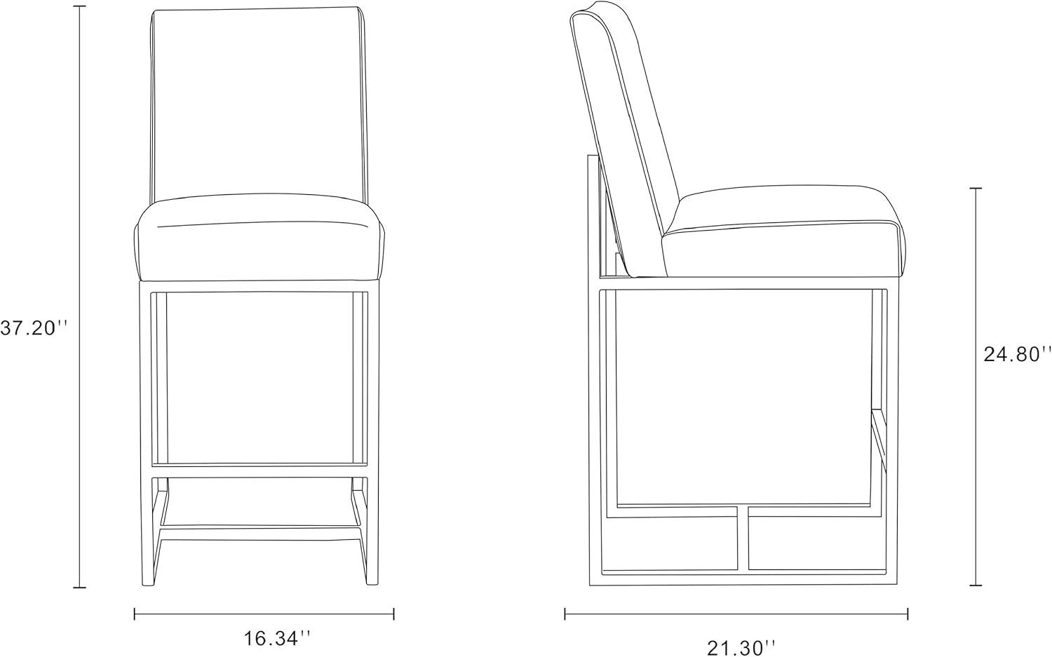 Element 24.8'' Counter Stool