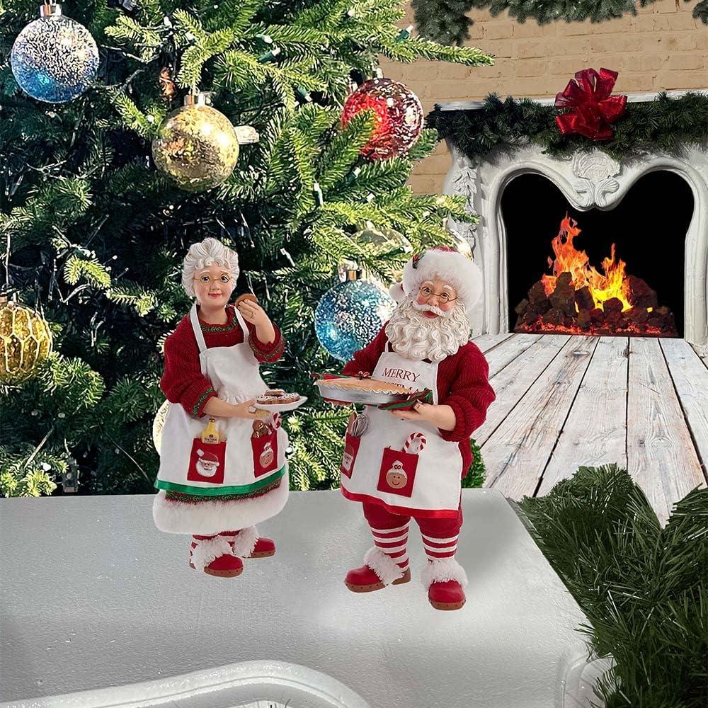 Fabriché Mr. and Mrs. Santa 2-Piece Set