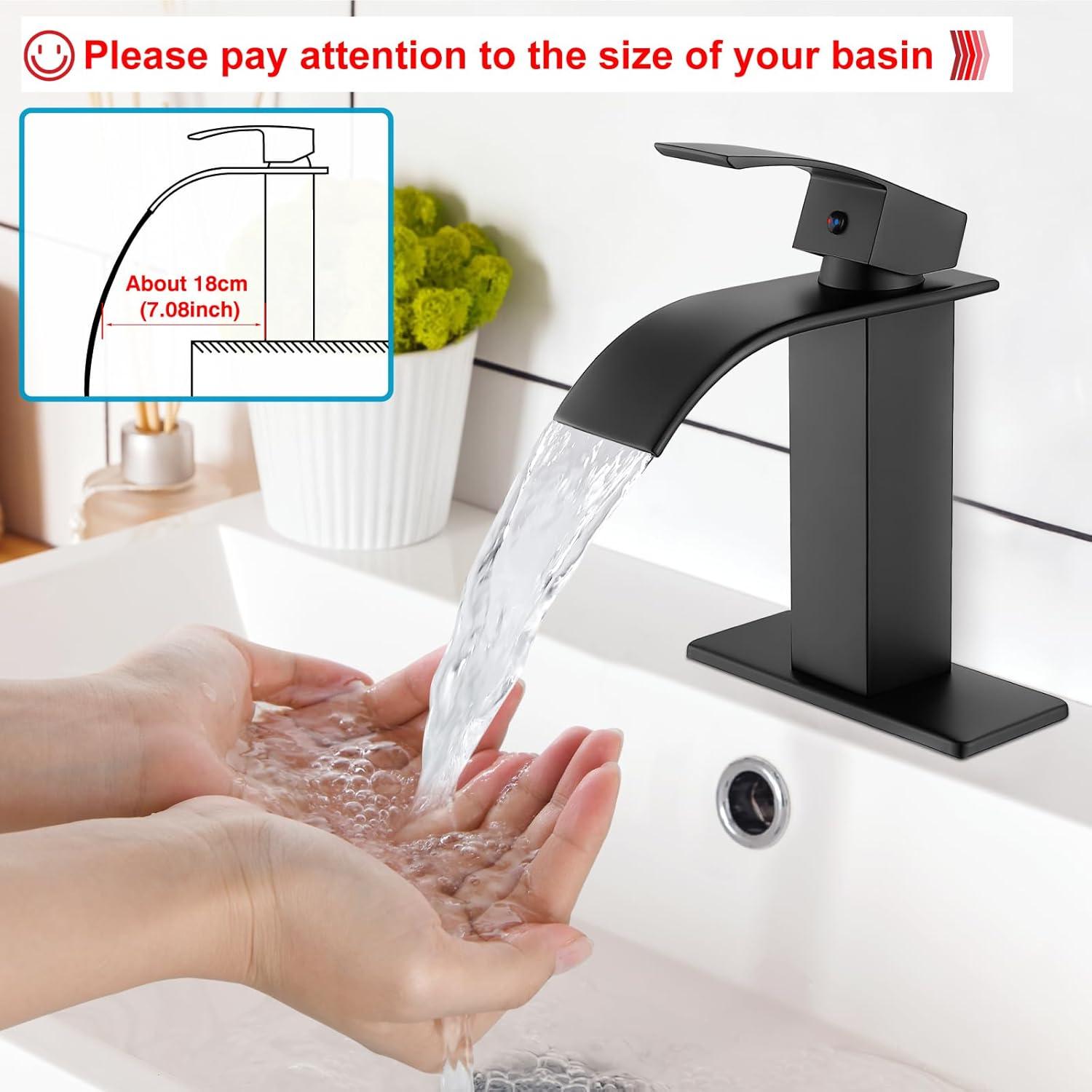 Single-Hole Single-handle Bathroom Faucet