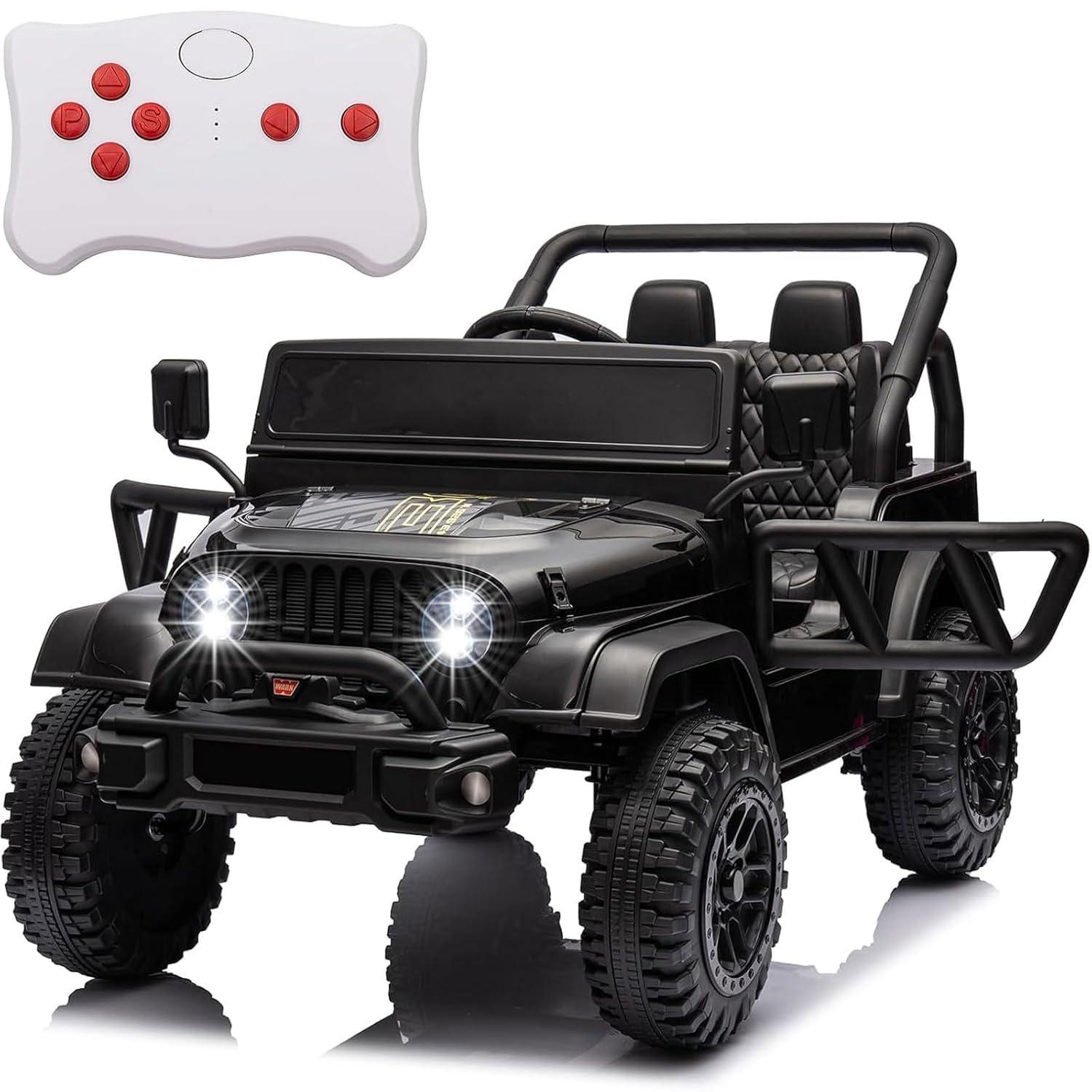 Himimi Delia Himimi 24 Voltage  Ride On Dump Truck, 2 Seater Kids UTV with Electric Dump Bed, Remote Control