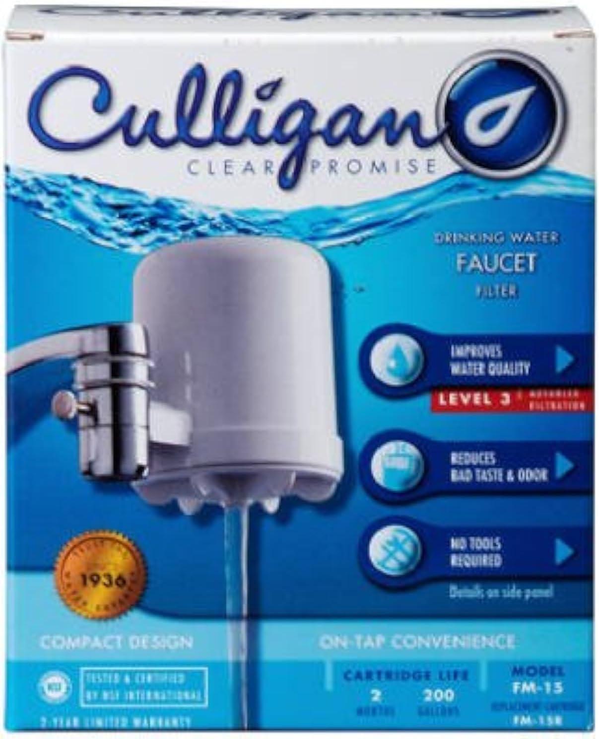 Culligan 200 Gallon Faucet Mount Water Filtration System