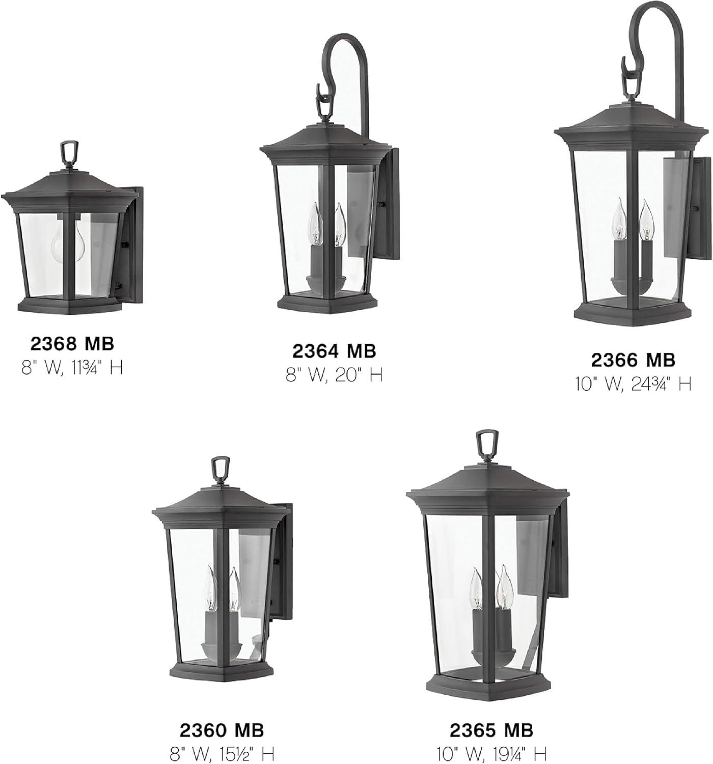 Hinkley Lighting - Bromleys - 3 Light Extra Large Outdoor Wall Lantern in