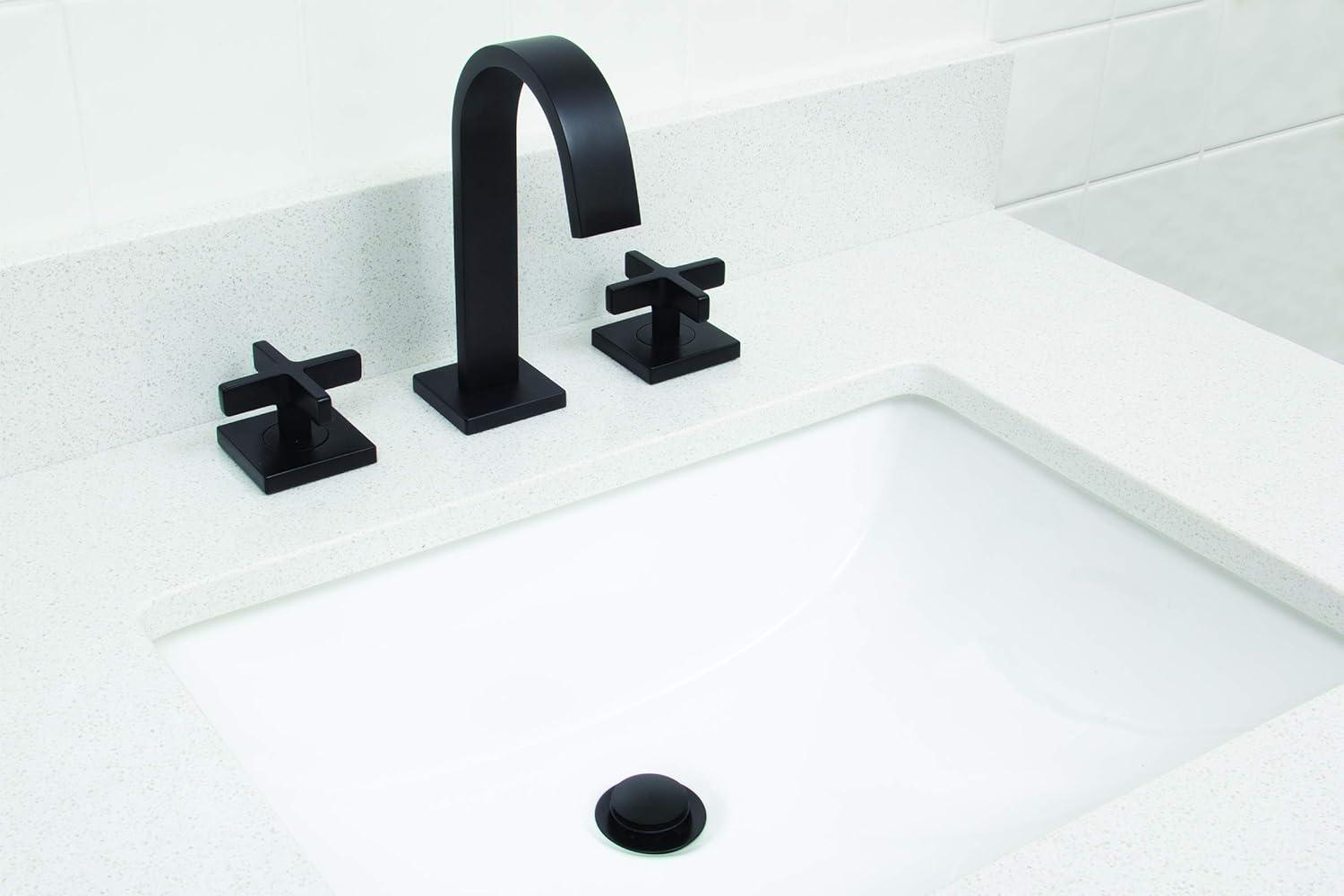 Lura Widespread Bathroom Faucet with Drain Assembly