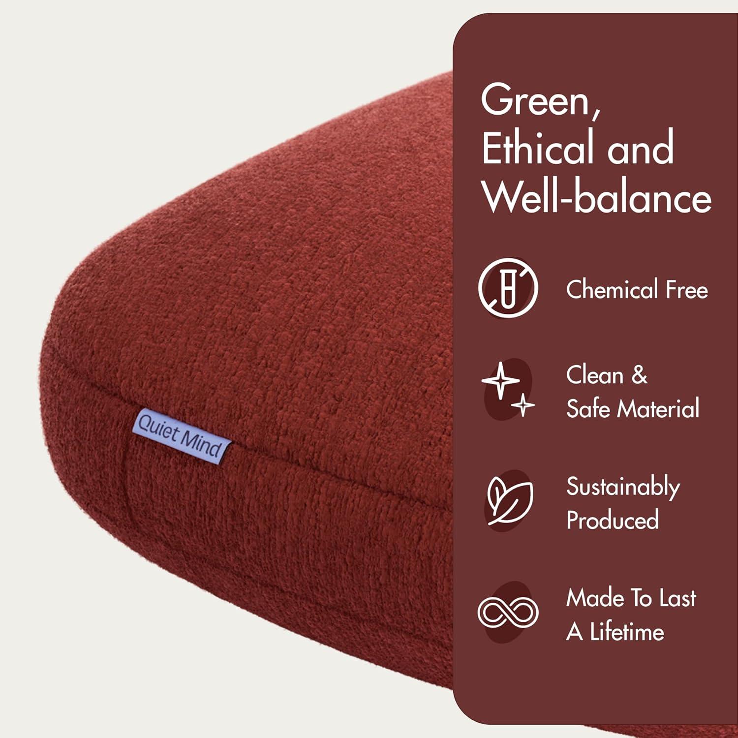 Small Chili Oil Memory Foam Weighted Pillow