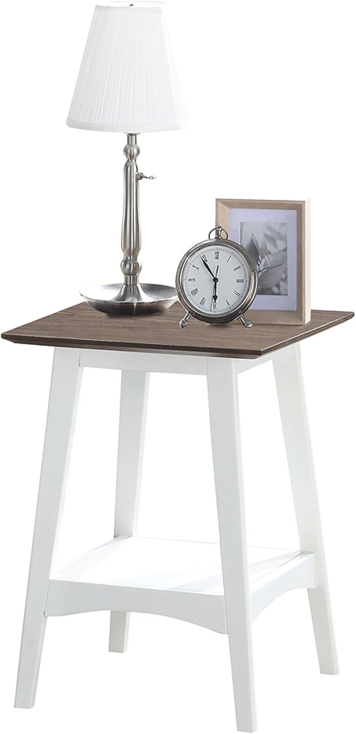 Convenience Concepts Alpine Coffee Table with Shelf, Black