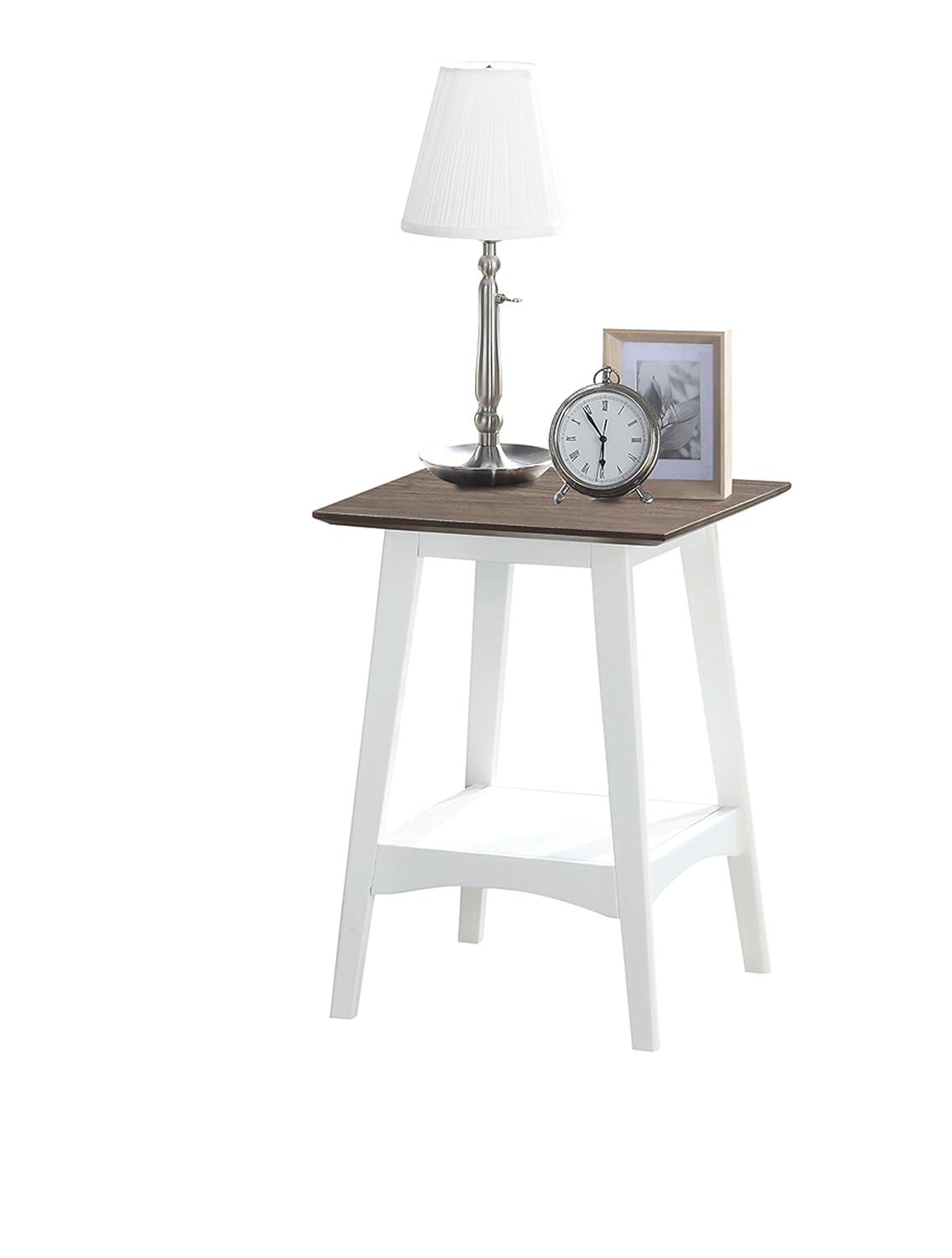 Convenience Concepts Alpine Coffee Table with Shelf, Black