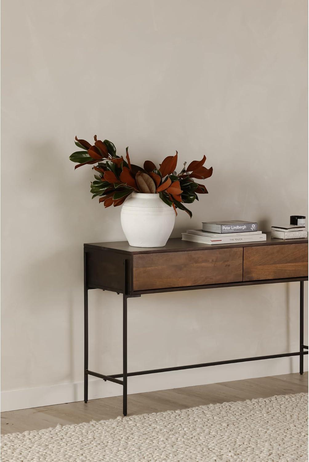 Samia 54'' Solid Wood Console Table