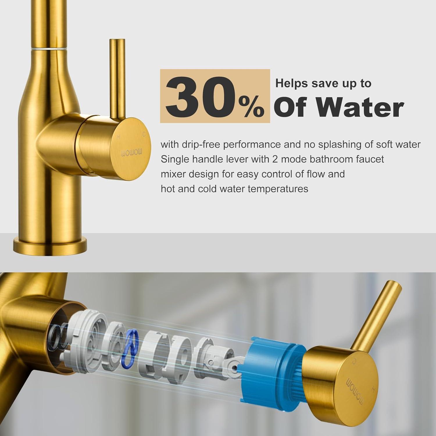 Single-Hole Single-handle Bathroom Faucet