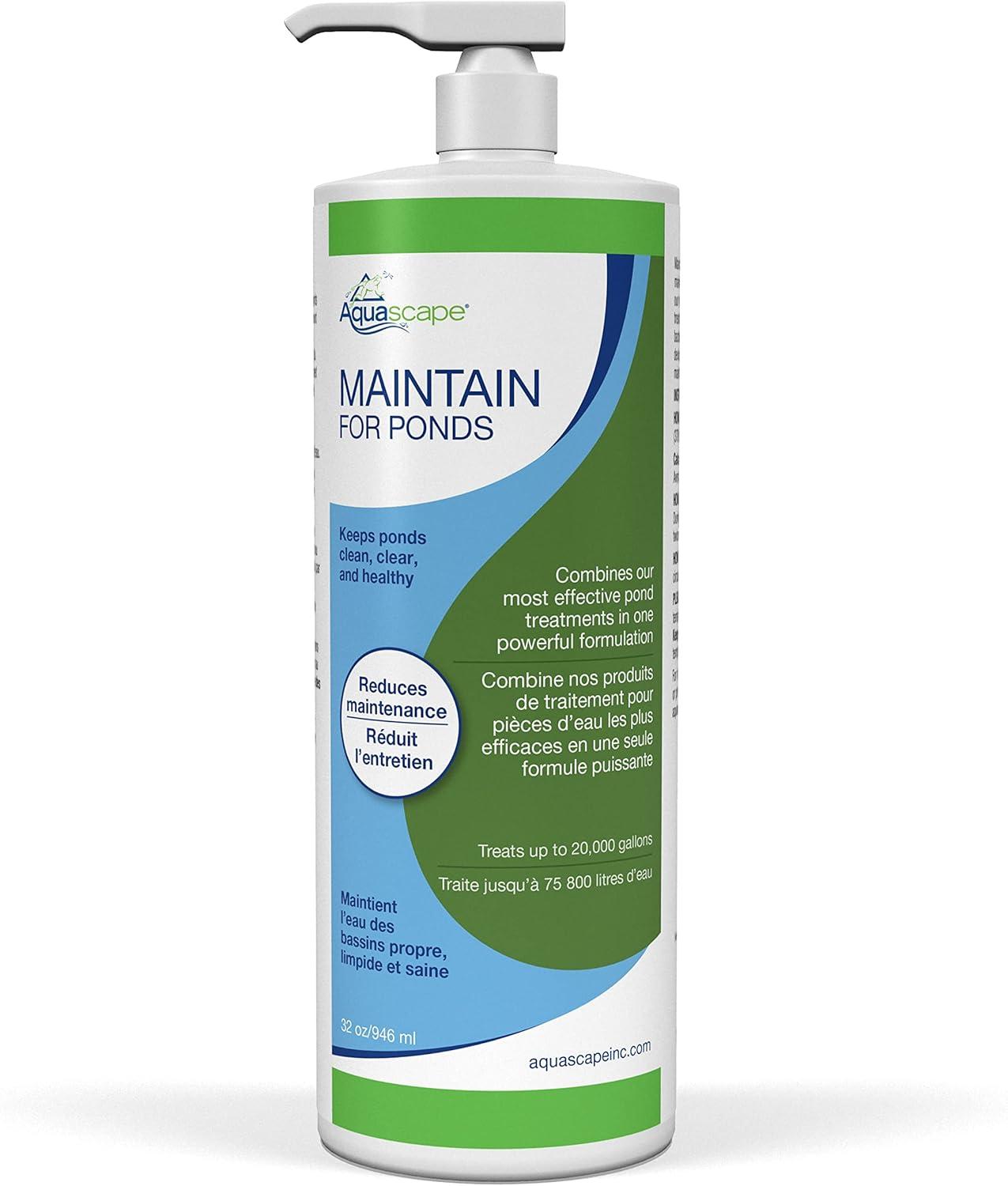 Aquascape MAINTAIN For Ponds No Power Source Required / Manual Algae Control