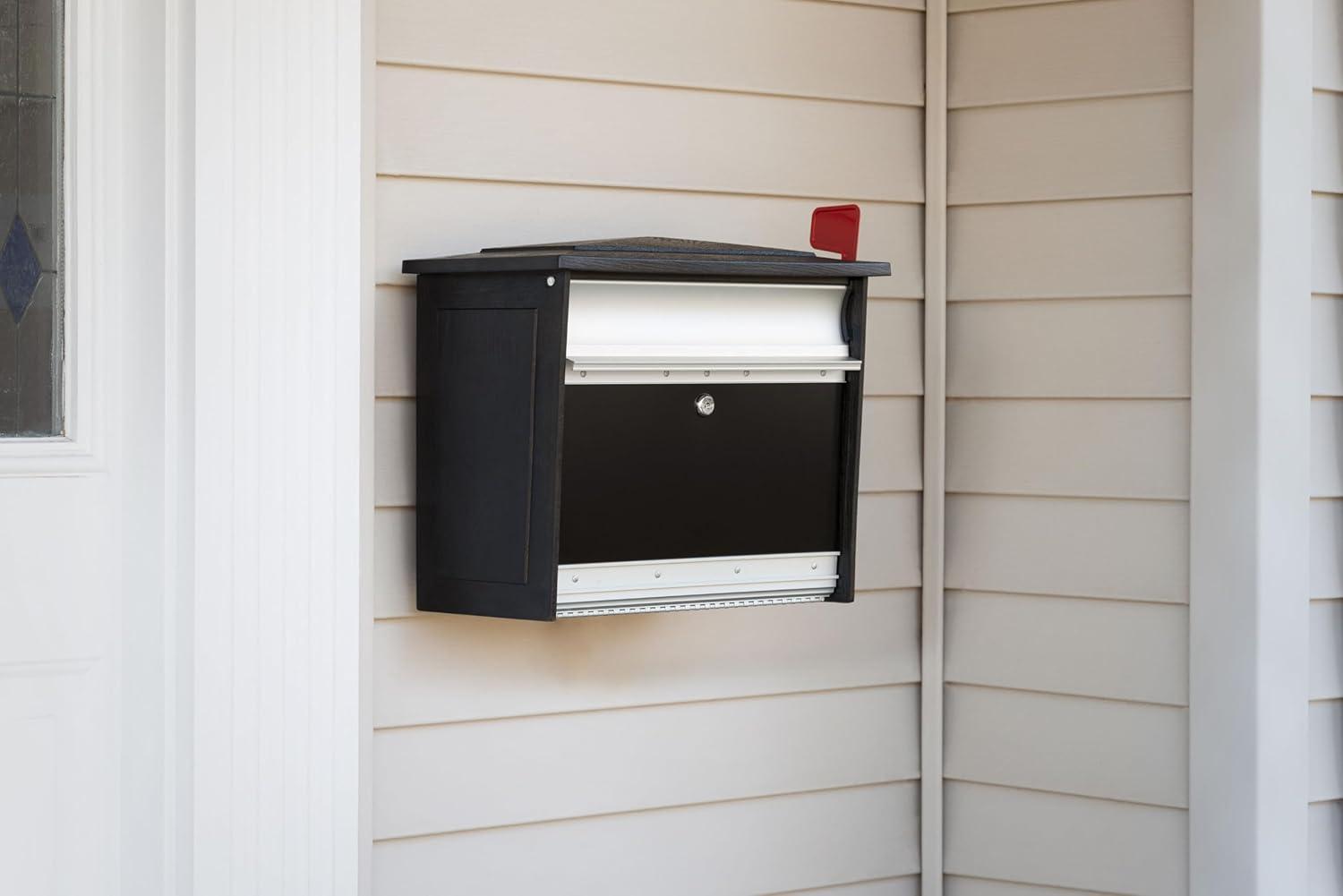 Mailsafe Locking Wall Mounted Mailbox