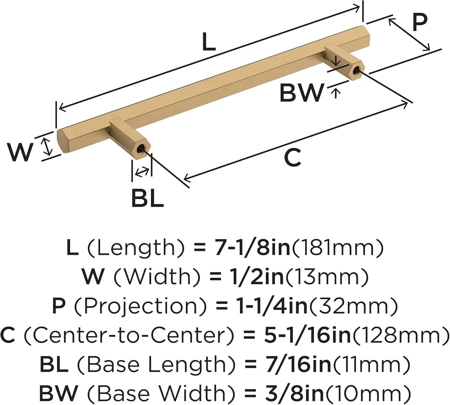 Caliber 5 1/16" Center To Center Bar Pull