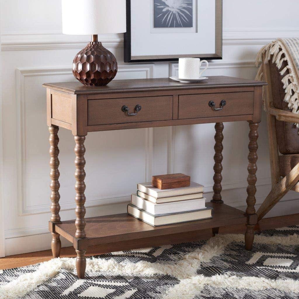 Athena 2 Drawer Console Table  - Safavieh