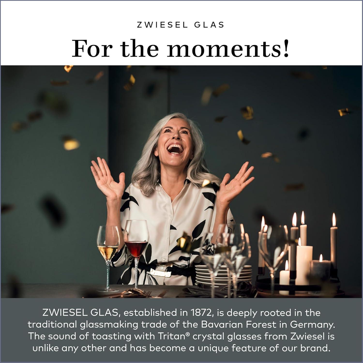 Simplify Transparent Red Wine Glass Set, 18.8oz