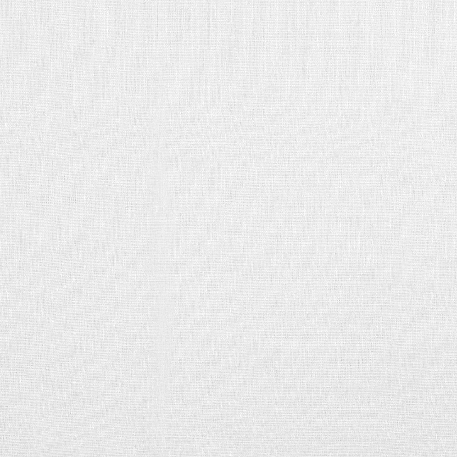 Set of 2 (84"x50") Belgian Pinch Pleats Sheer Window Curtain Panel White - Exclusive Home: Modern Back Tab Design