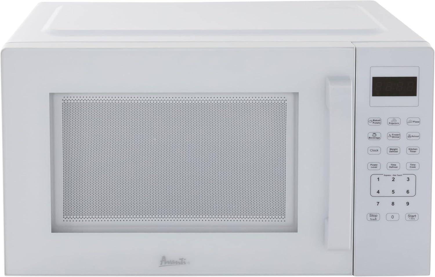 Avanti 1.5 cu. ft. Microwave Oven, 1,000 W, White