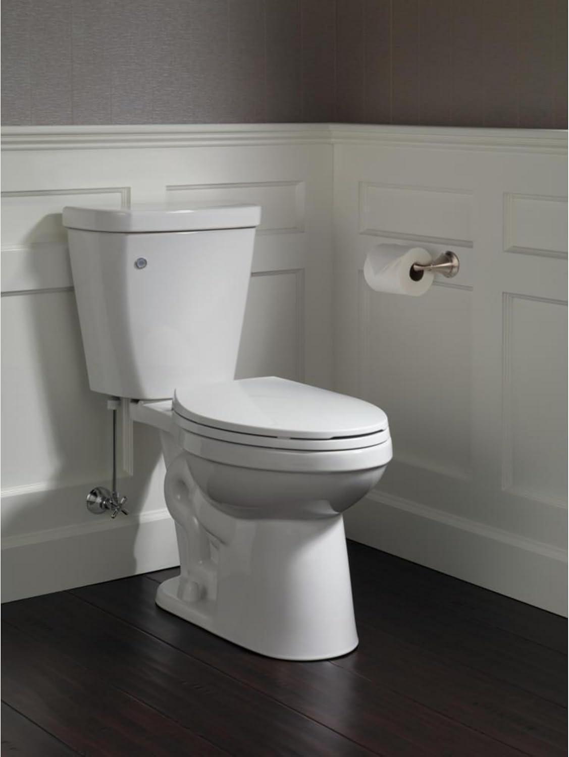 Linden™ Wall Mount Pivot Arm Toilet Paper Holder Bath Hardware Accessory