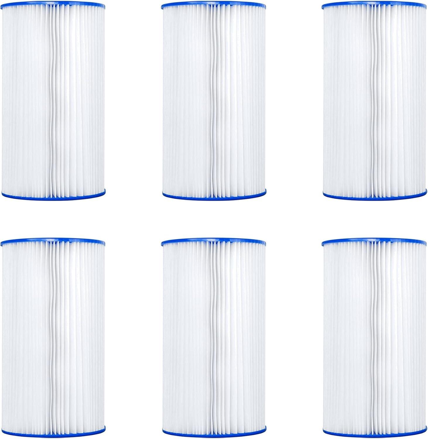 Bestway Bestway Flowclear Type IV & B Pool Filter Pump Replacement Cartridge (6 Pack) (Set of 6)