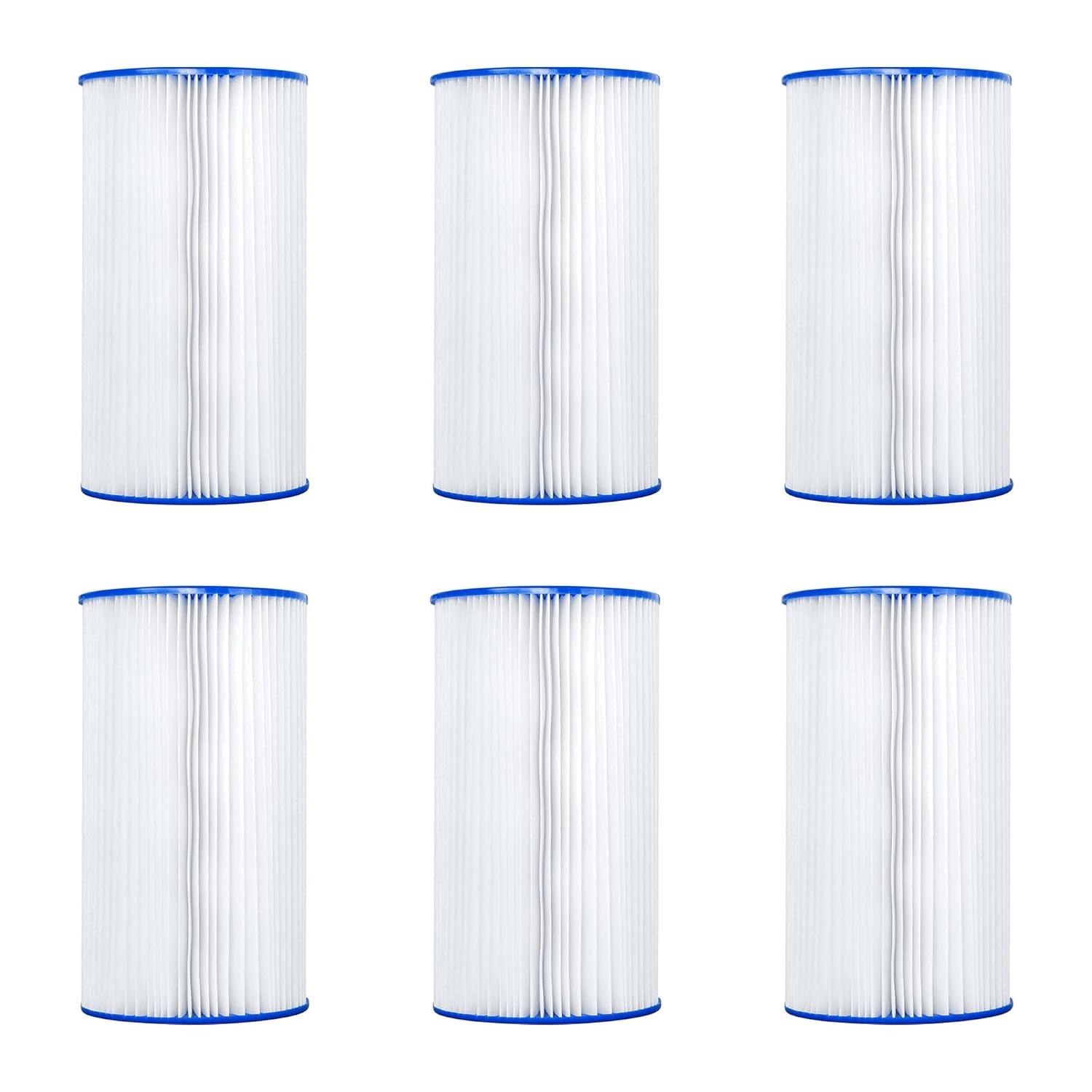 Bestway Bestway Flowclear Type IV & B Pool Filter Pump Replacement Cartridge (6 Pack) (Set of 6)