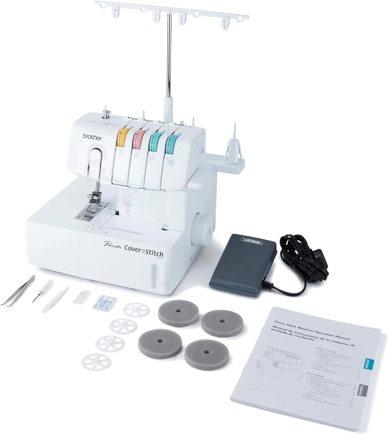 Brother 2340CV 2/3/4 Thread Cover Stitch Serger Machine