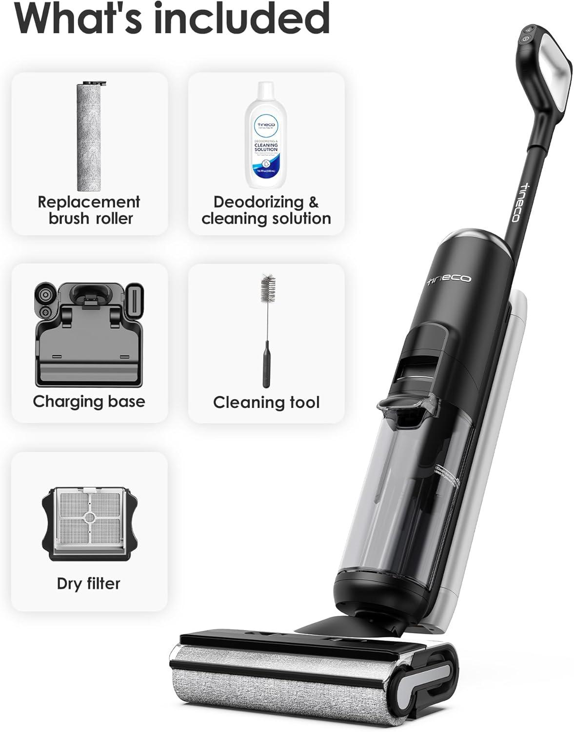 Tineco FloorWasher Flashdry Cordless Mop & Vacuum Cleaner - 6 Series