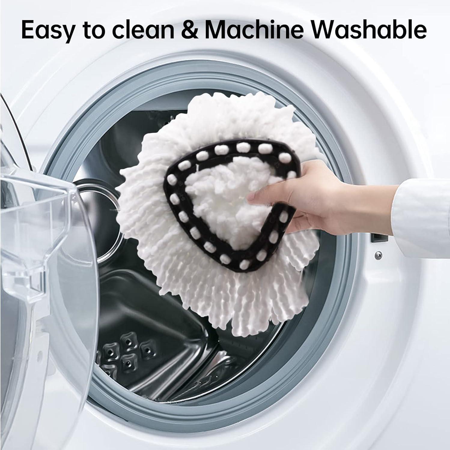 6 Pack Spin Mop Refill - Replacement Head Compatible with O cedar, Microfiber Spin Mop Refills,clean the floor. Easy Floor Cleaning Mop Head Replacement - Bonison
