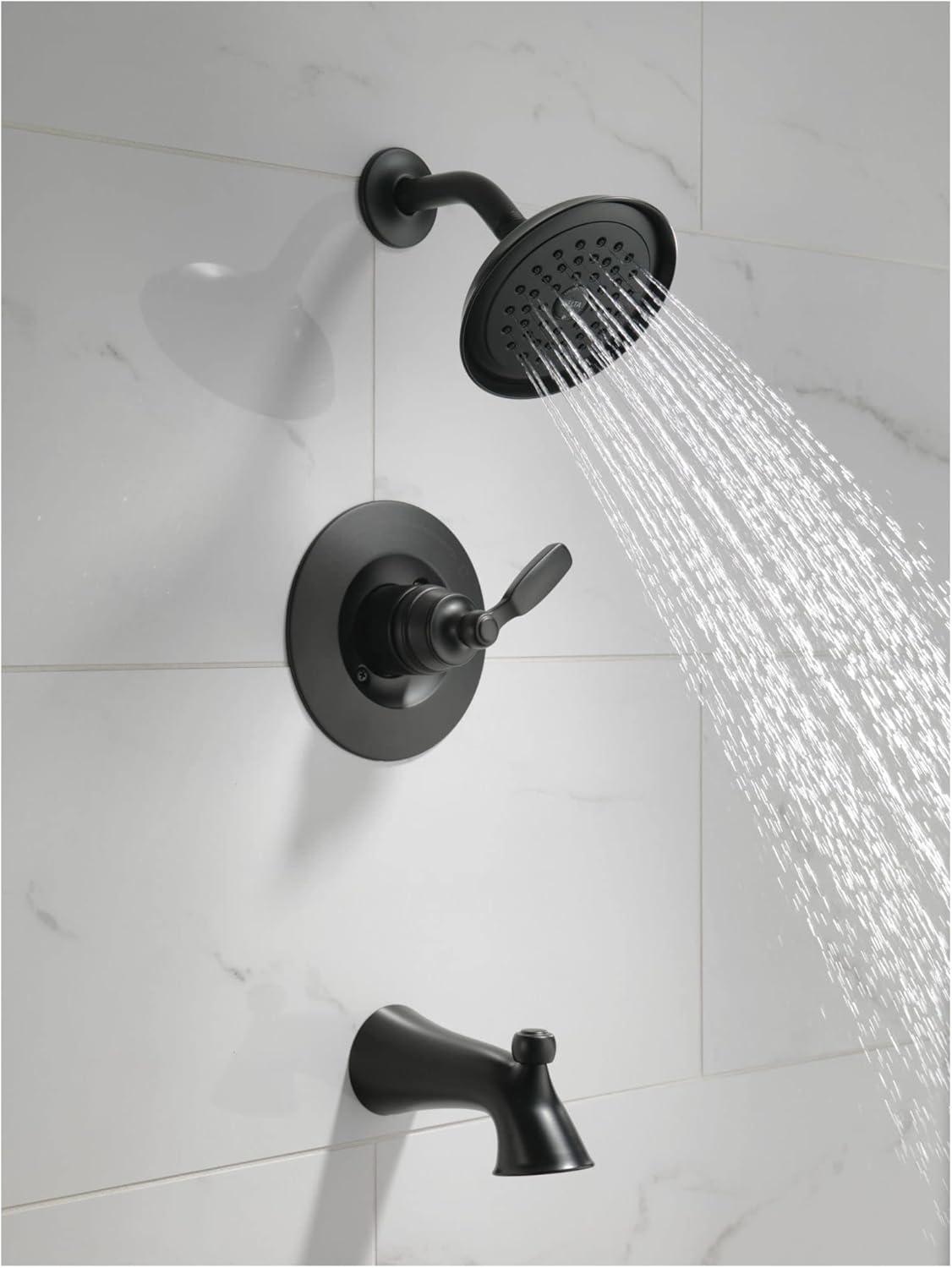 Woodhurst Pressure-Balanced Tub and Shower Faucet with Monitor