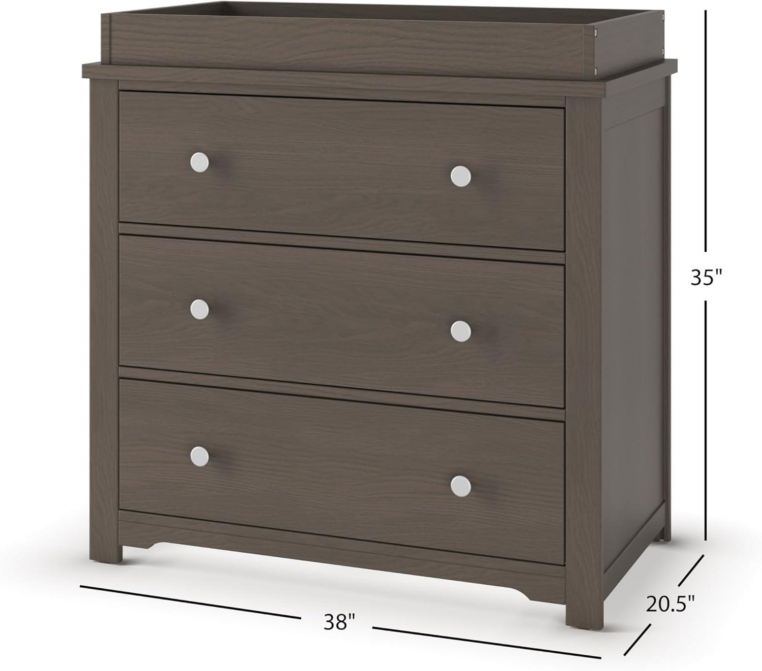 Harmony 3-Drawer Changing Table Dresser