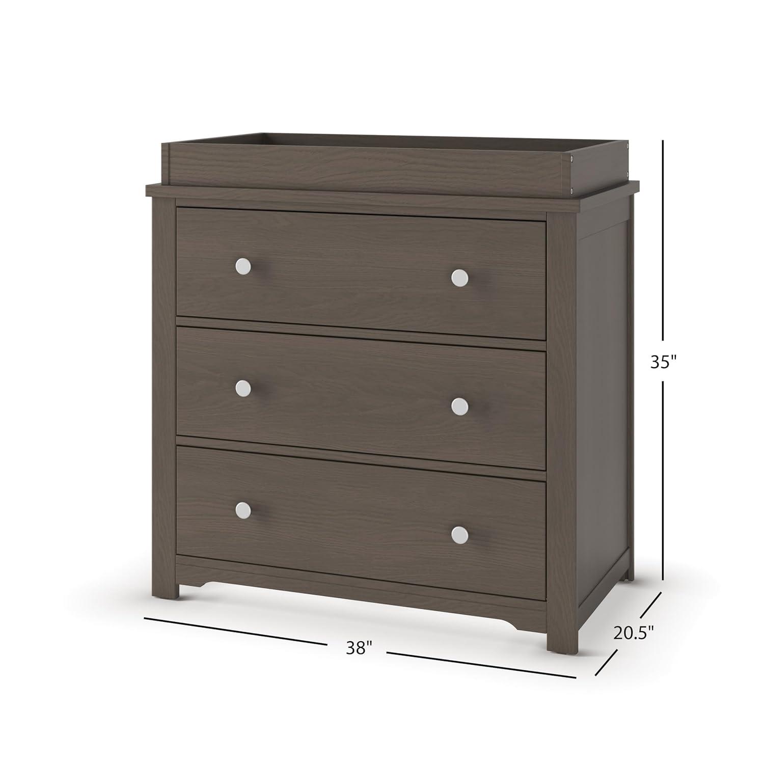 Harmony 3-Drawer Changing Table Dresser