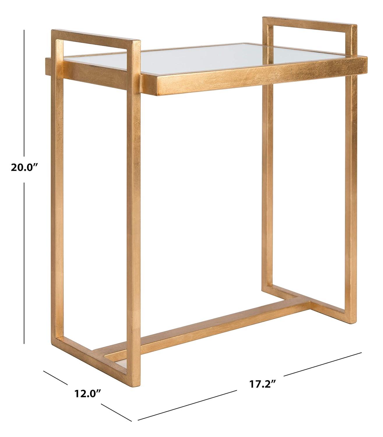 Noland Accent Table - Gold/Mirror - Safavieh.