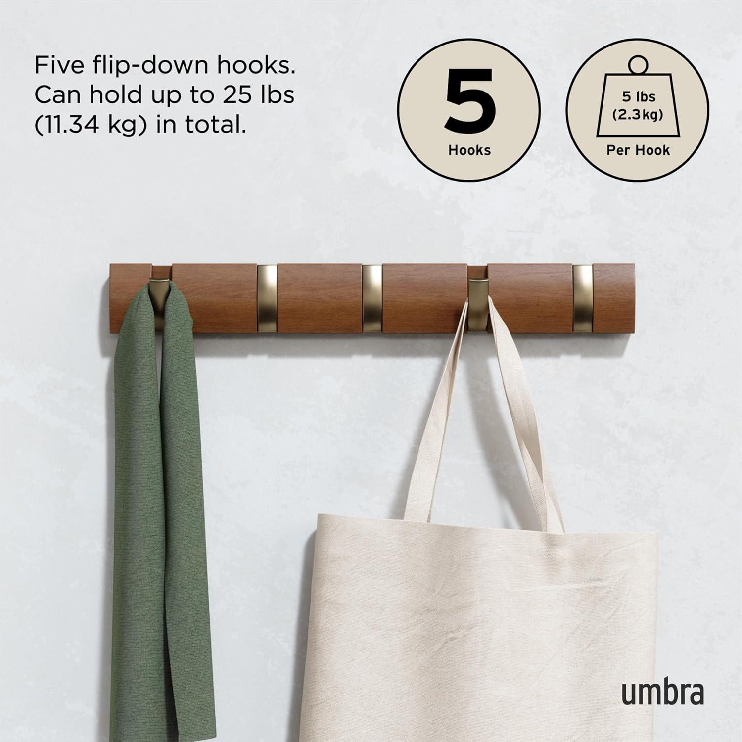 Flip 5 - Hook Coat Rack