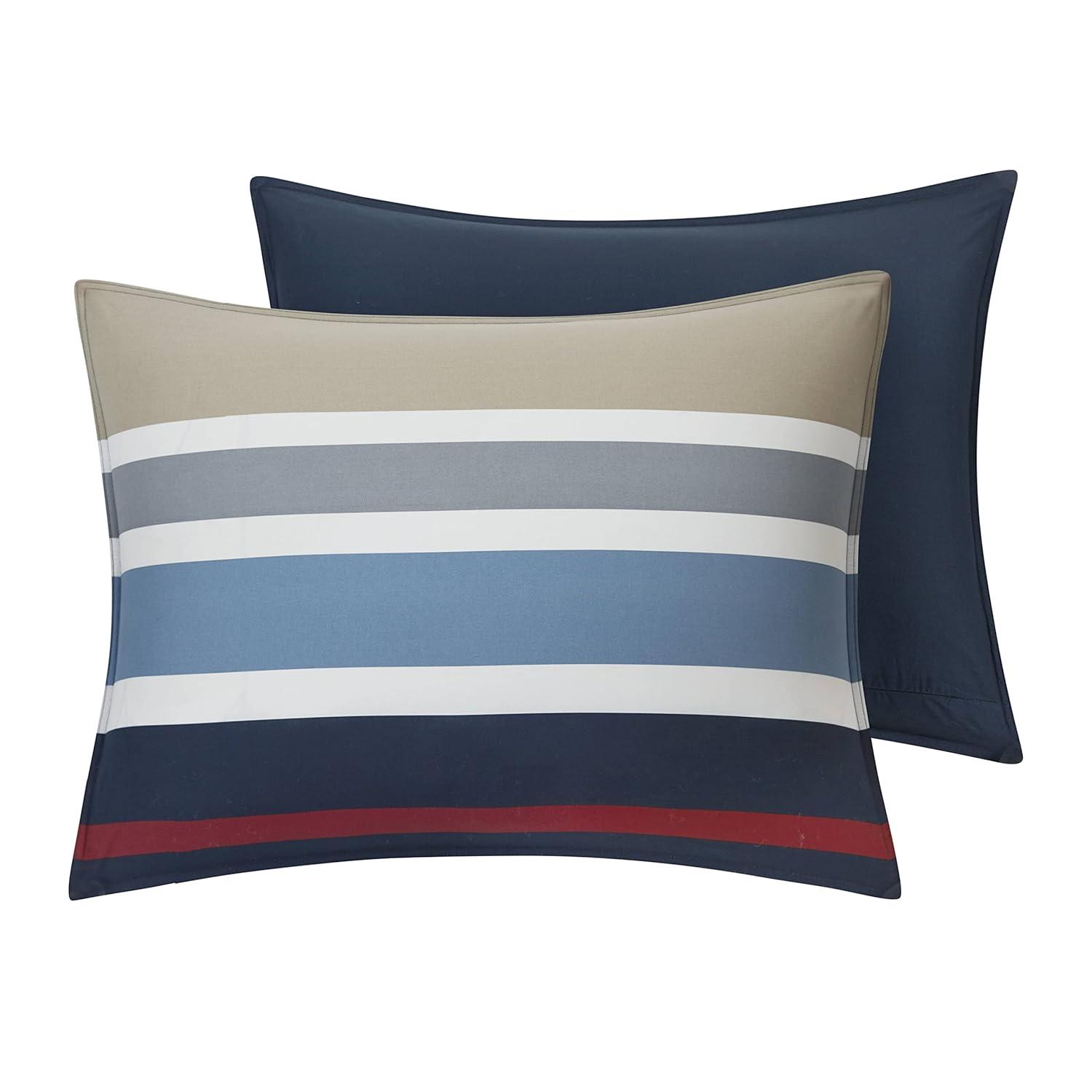 Nautica Bradford Cotton Navy Duvet Cover Set & Reviews | Wayfair