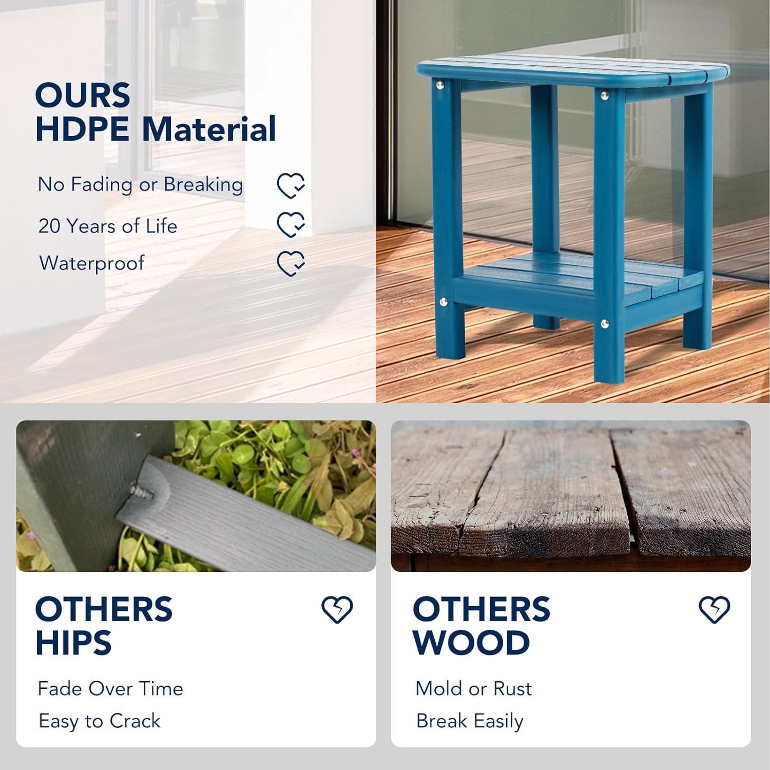 Highland Dunes Alieda Outdoor Table