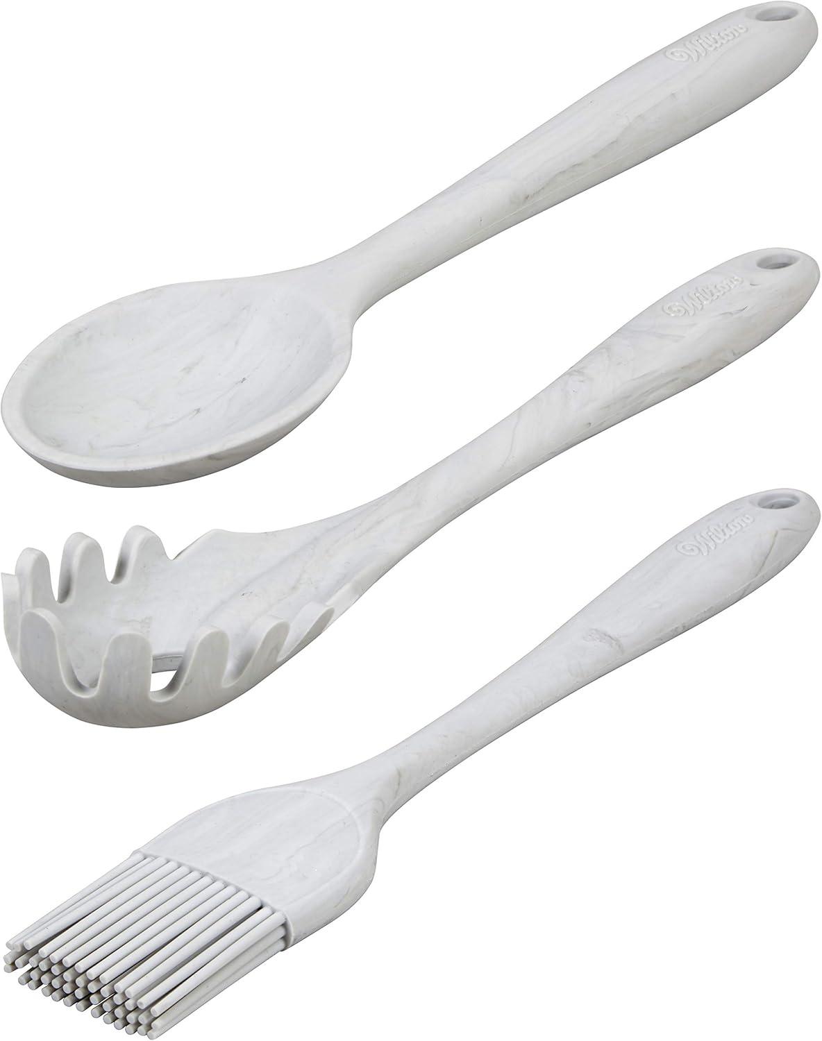 Wilton Marble Silicone 6-Piece Kitchen Utensil Set