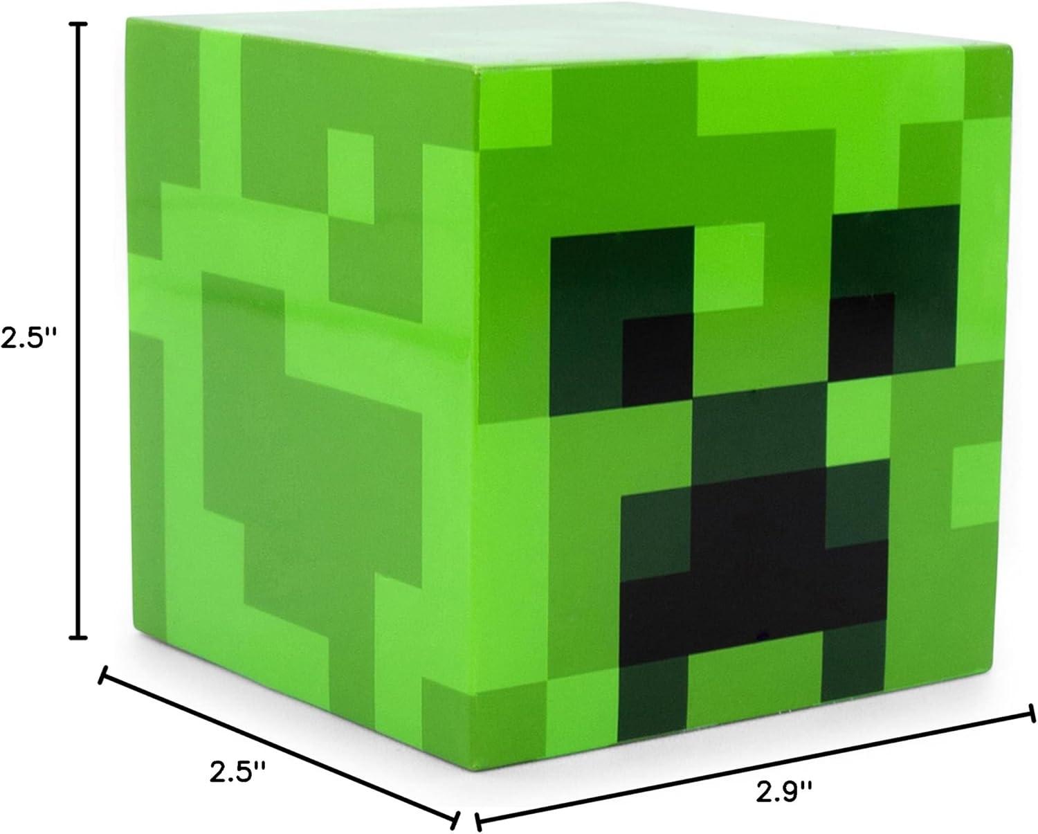 Ukonic Minecraft Green Creeper Plug-In Nightlight with Auto Dusk to Dawn Sensor