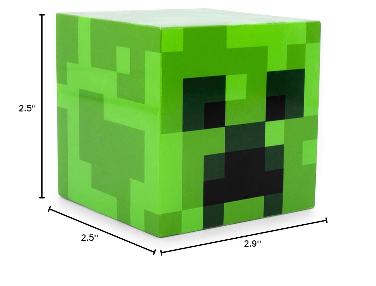 Ukonic Minecraft Green Creeper Plug-In Nightlight with Auto Dusk to Dawn Sensor