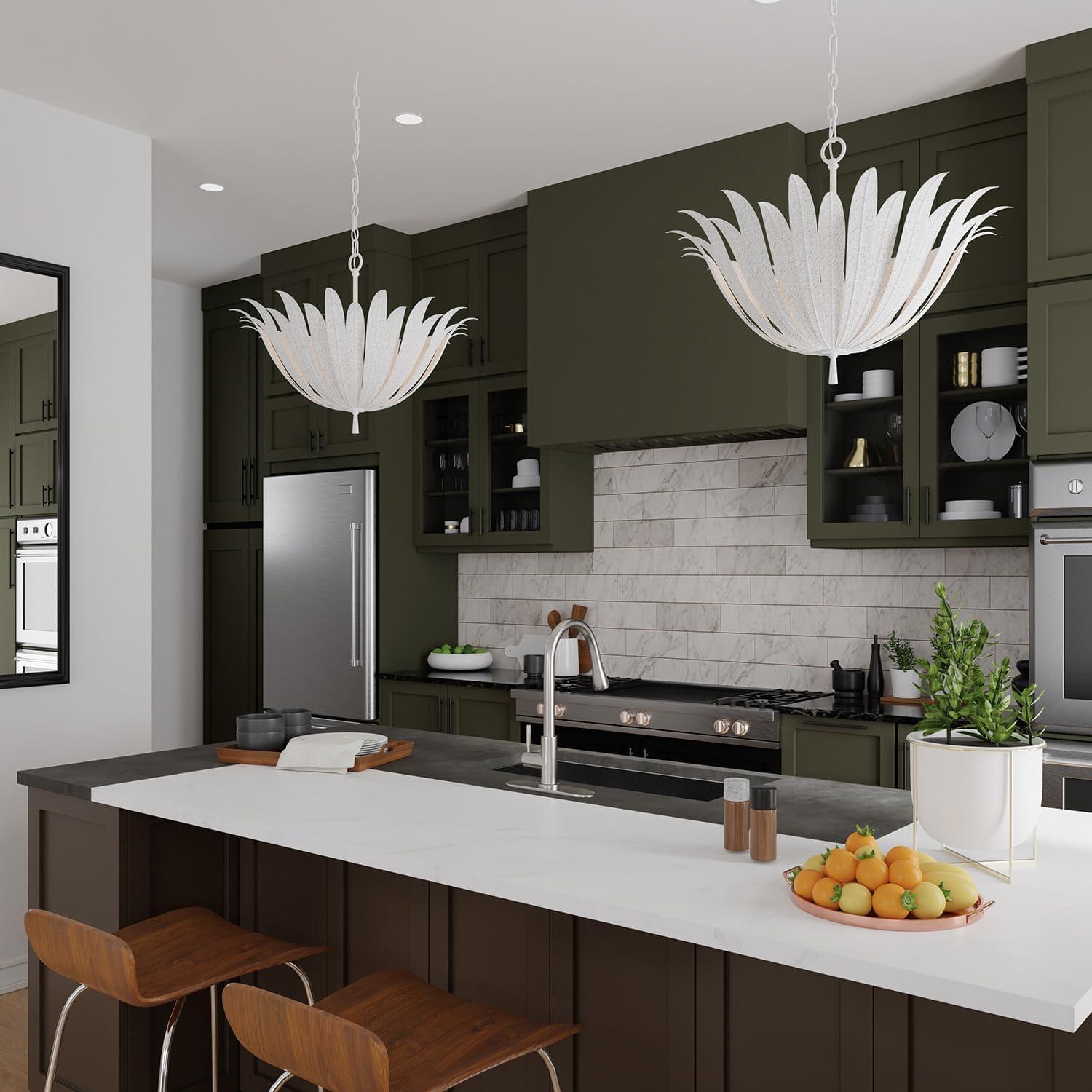 Capital Lighting Eden 4 - Light Pendant in Textured White