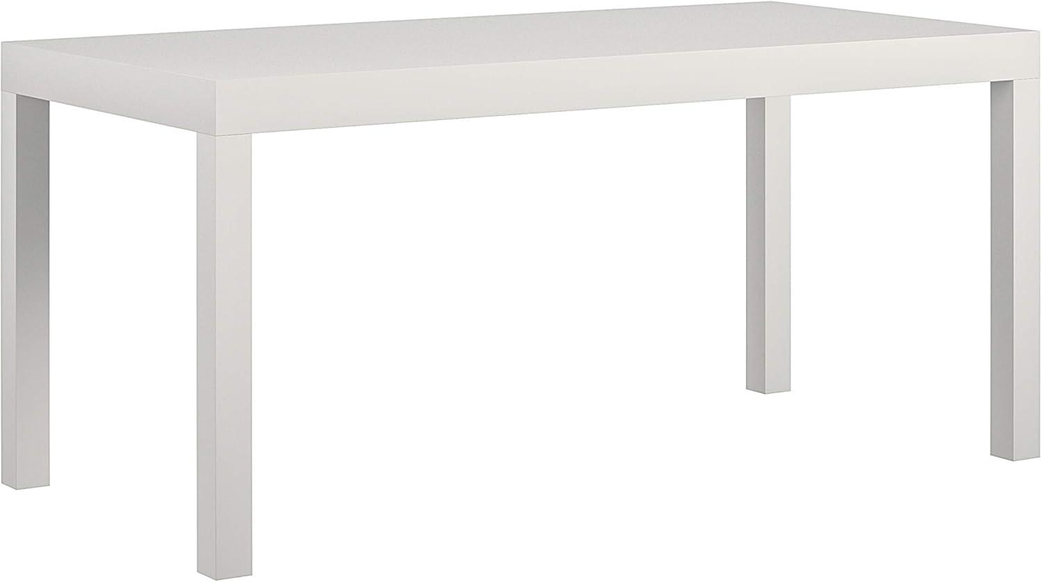 Ameriwood Home Parsons Coffee Table, White