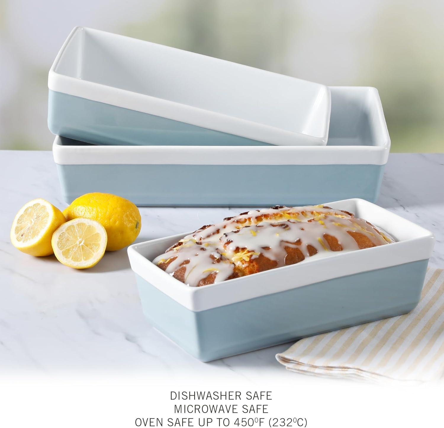 Martha Stewart Martha Stewart 3 Piece Stoneware Bakeware Set