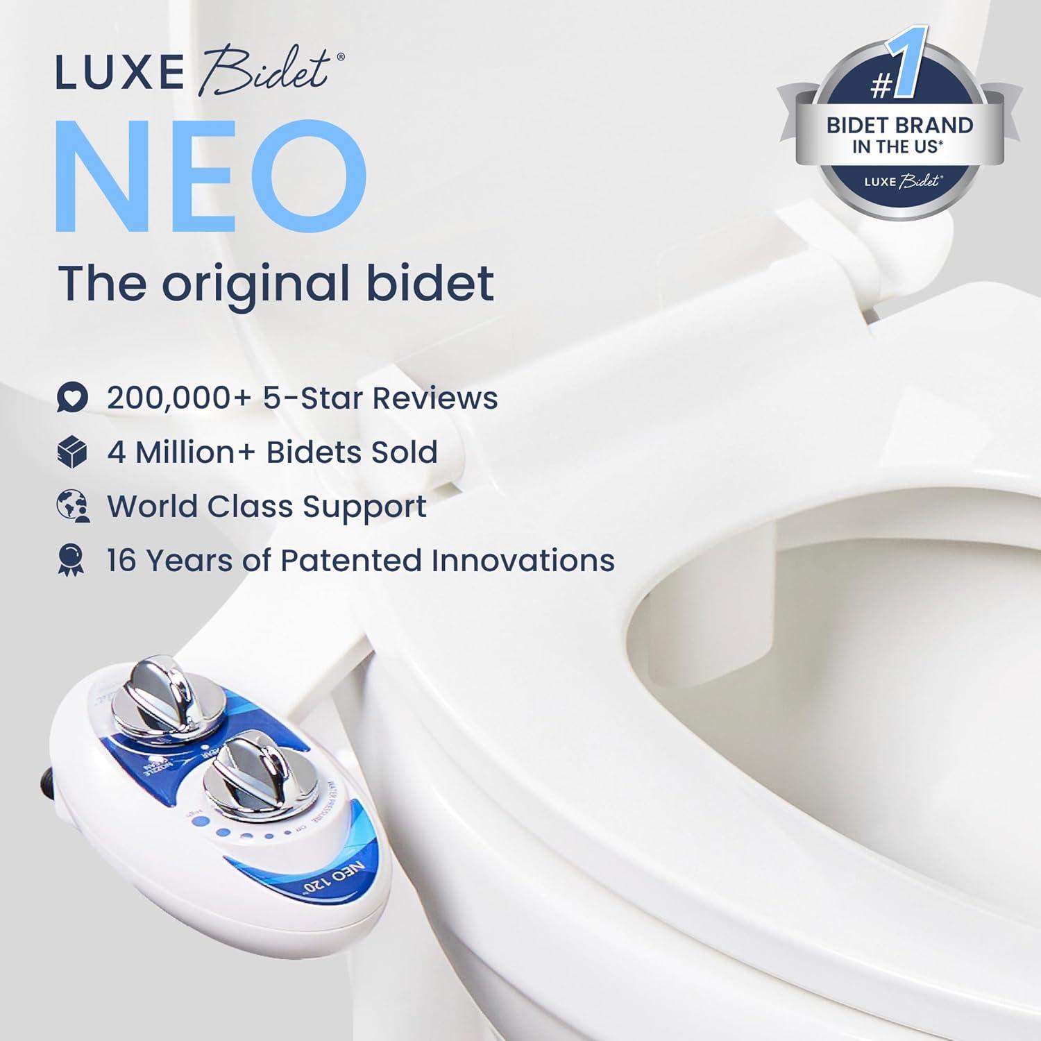 NEO 120 Mechanical Bidet Attachment - LUXE Bidet