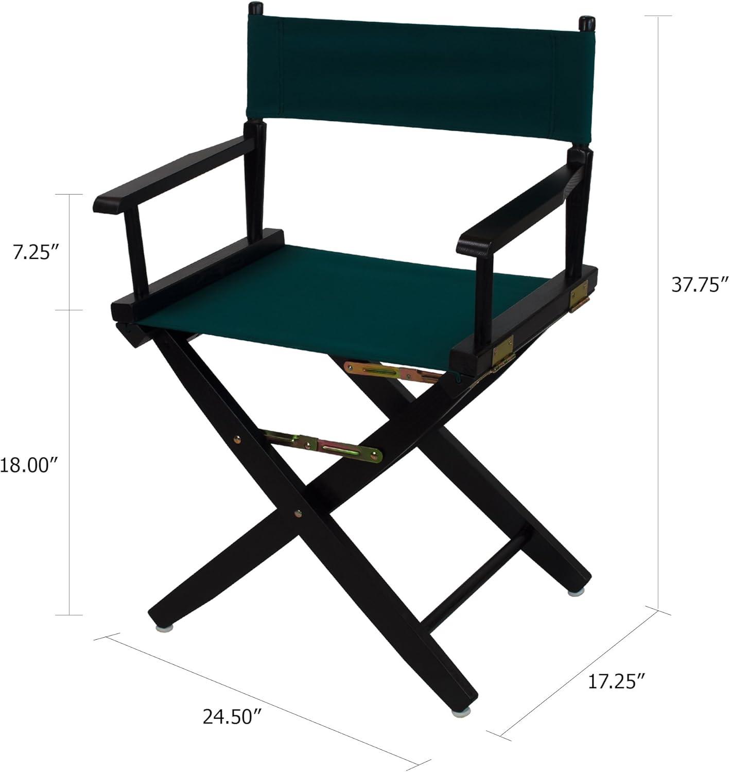 Extra-Wide Premium 18 in. Hardwoods Standard Height Directors Chair