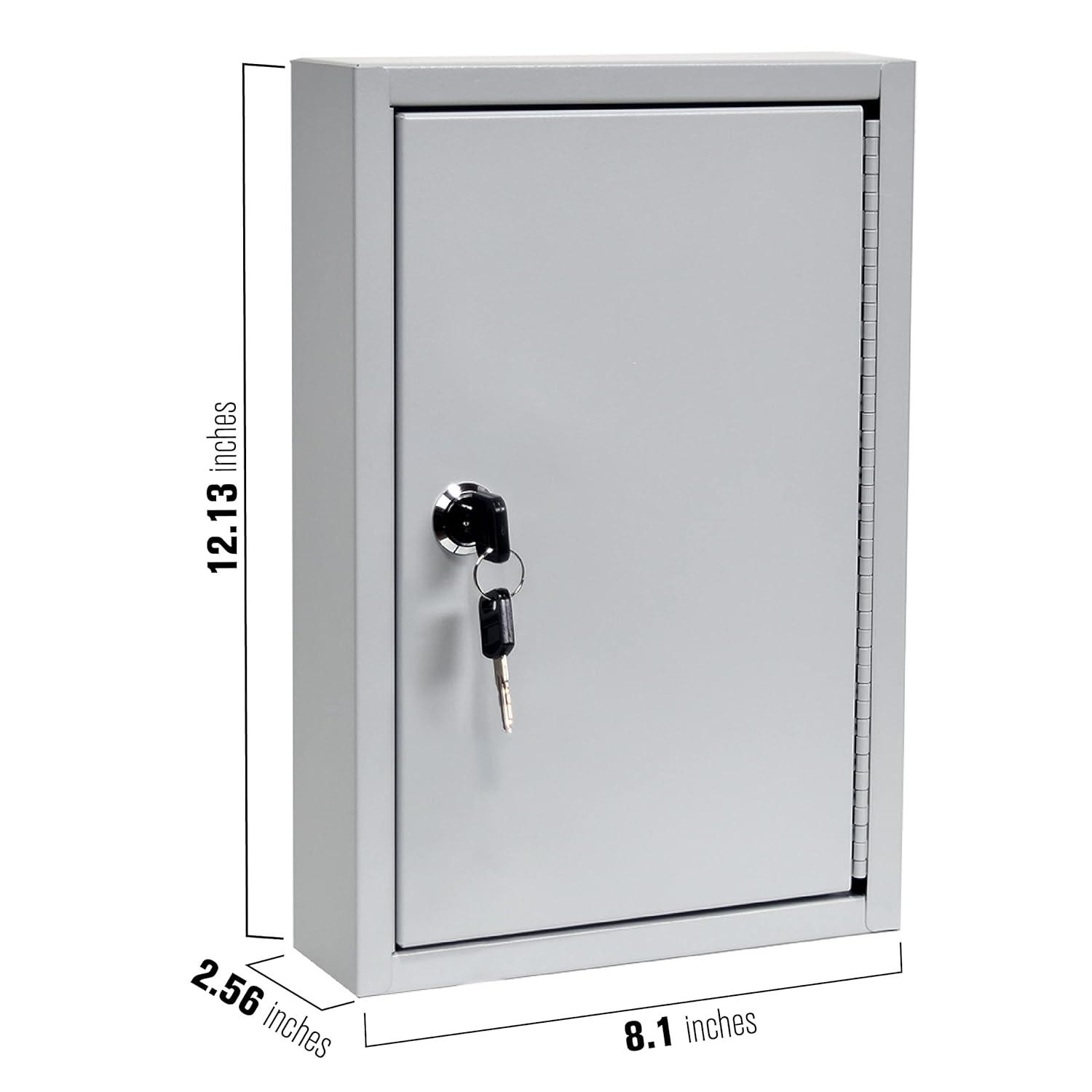 40 Key Cabinet - Single Lock Welded 22 Gauge Steel Construction