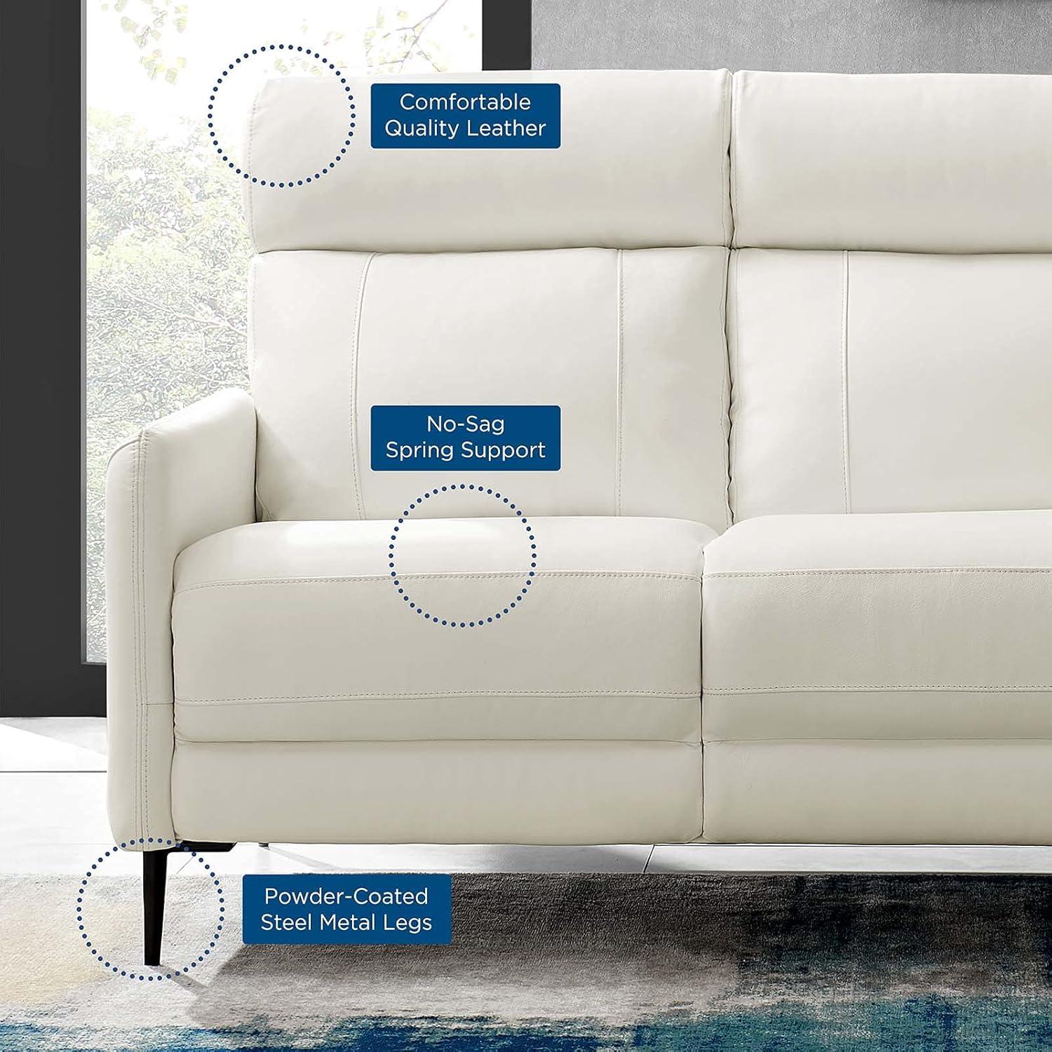 Modway Huxley Leather Sofa | Wayfair