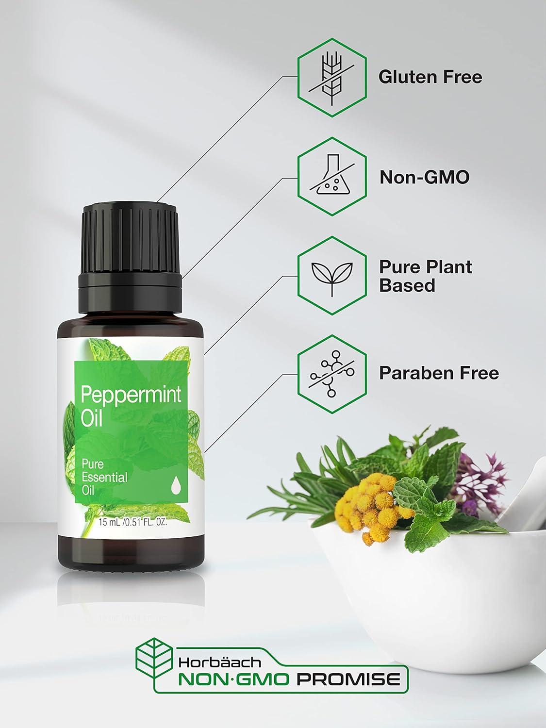 Lemon Eucalyptus Oil | 2 oz | Natural, Undiluted, GC/MS Tested | by Horbaach