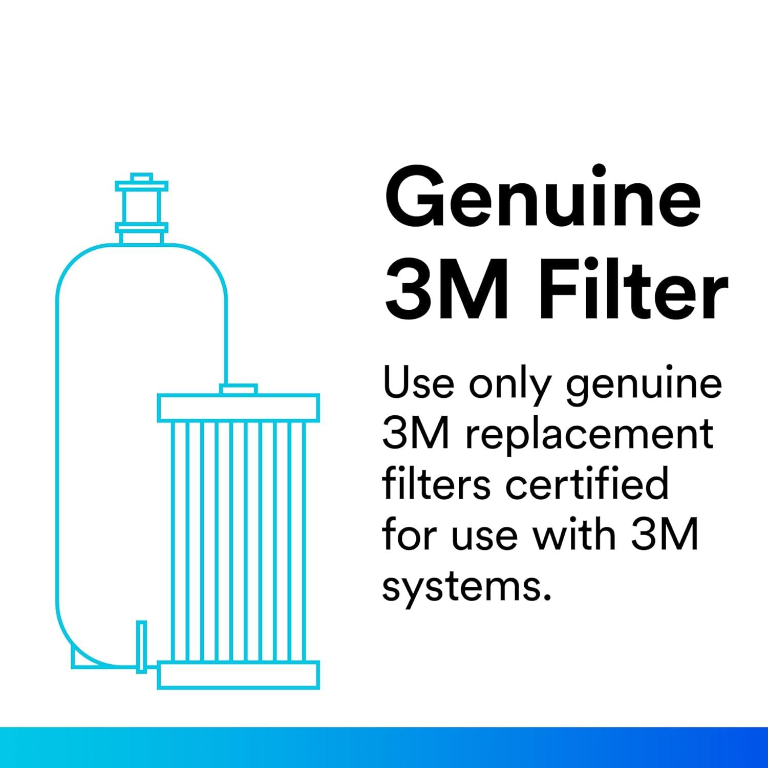 3M Aqua-Pure Under Sink Water Filtration System with Push-In Fitting