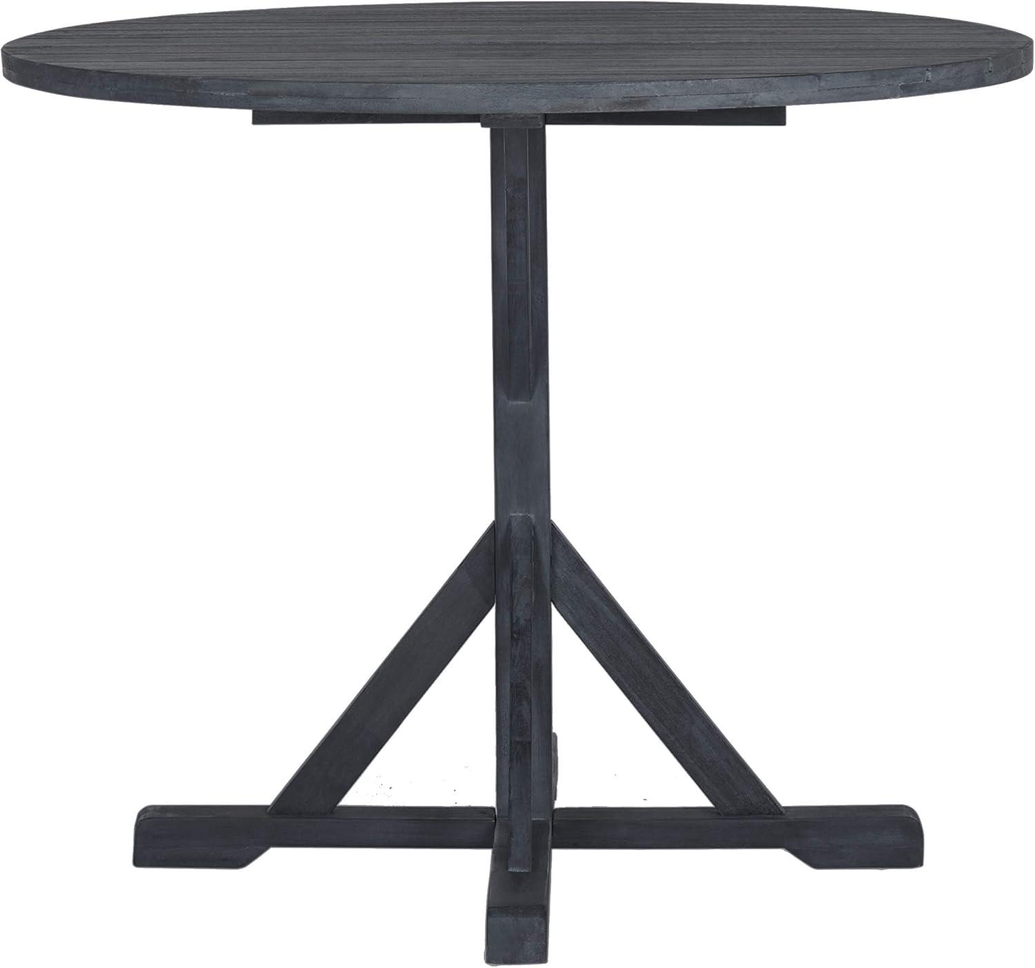 Arcata Round Table - Indoor/Outdoor - PAT6735 - Natural - Safavieh